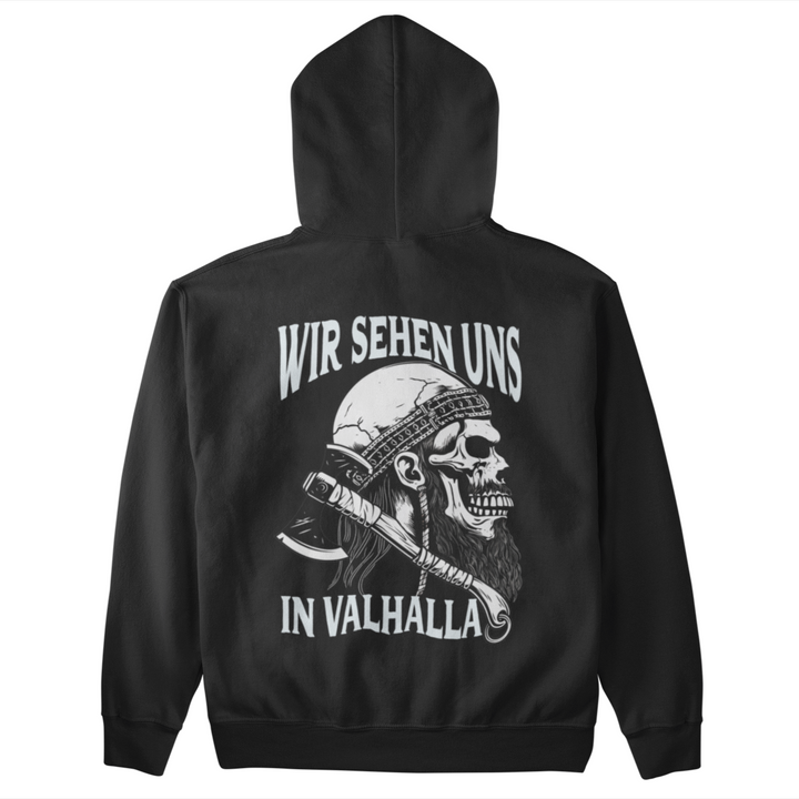 Wir sehen uns in Valhalla   - Unisex Organic Hoodie