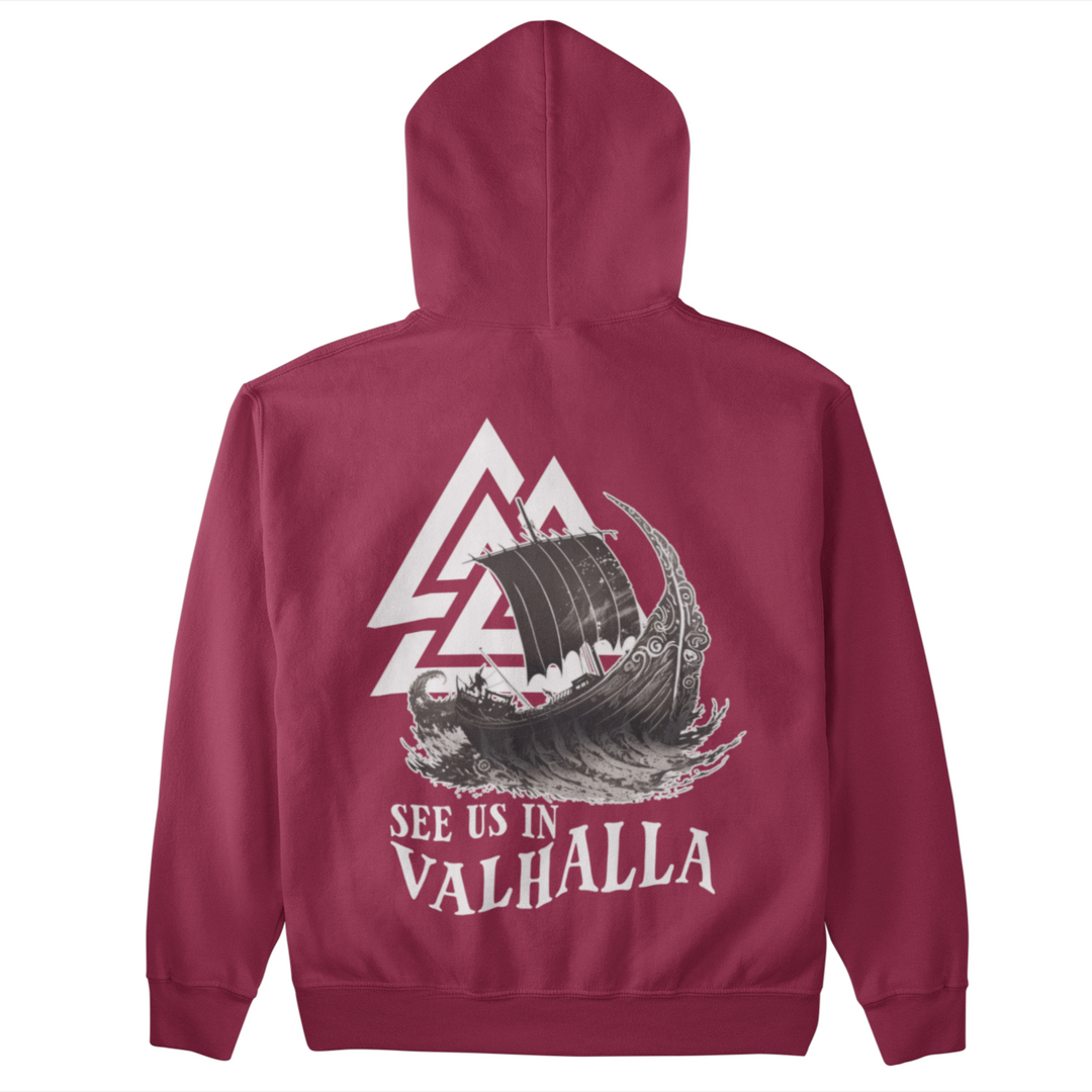 See us in Valhalla - Unisex Organic Hoodie