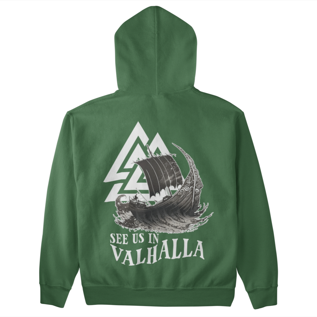 See us in Valhalla - Unisex Organic Hoodie