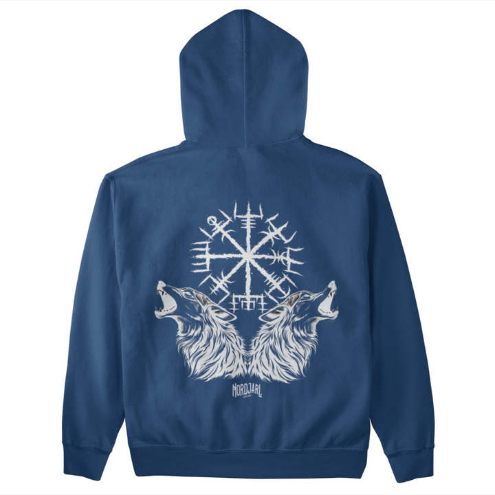 Wölfe Vegvisir  - Unisex Organic Hoodie