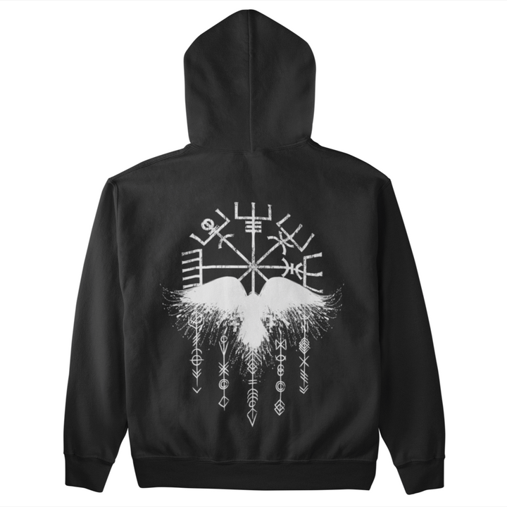 Vegvisir Rabe  - Unisex Organic Hoodie