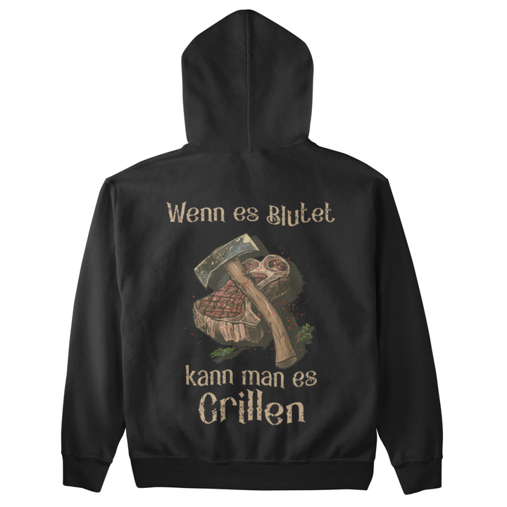 Wenn es blutet   - Unisex Kapuzenpullover Hoodie