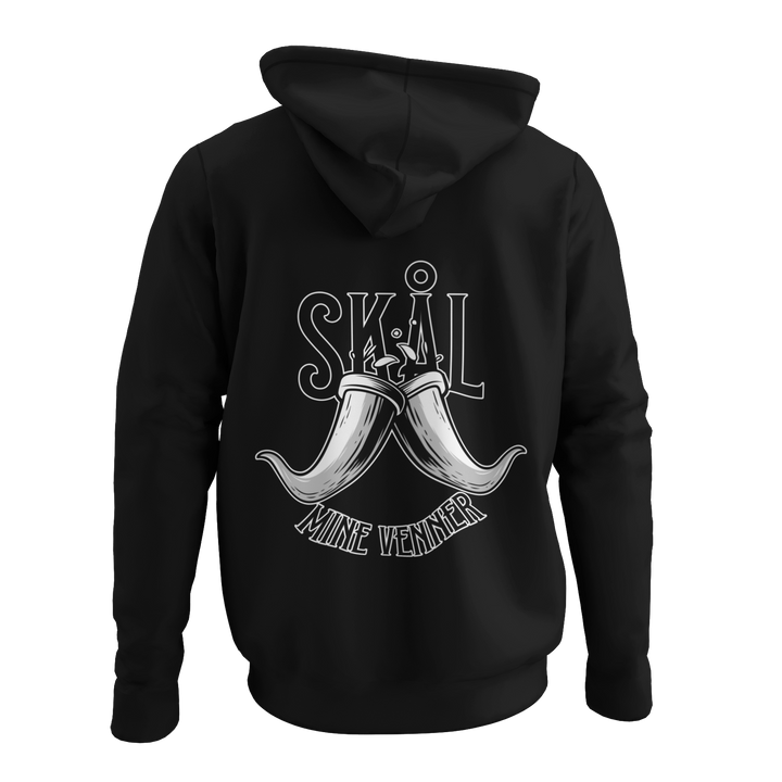 Skal mine Venner  - Zip-Hoodie