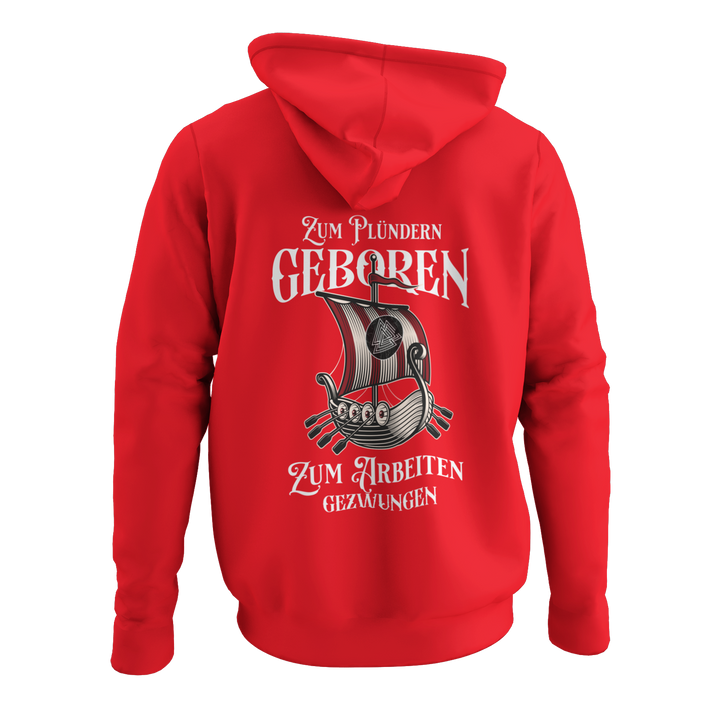 Zum plündern geboren   - Zip-Hoodie