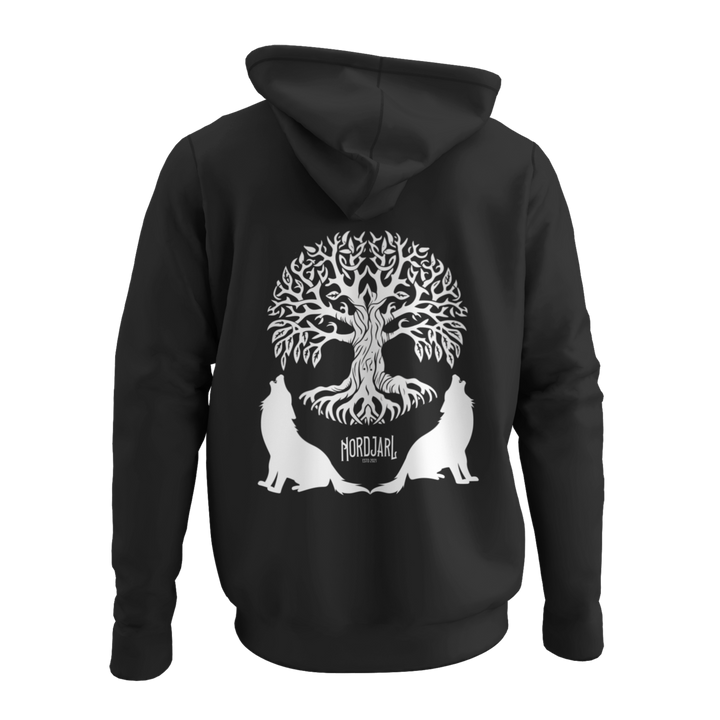 Wölfe Yggdrasil  - Zip-Hoodie