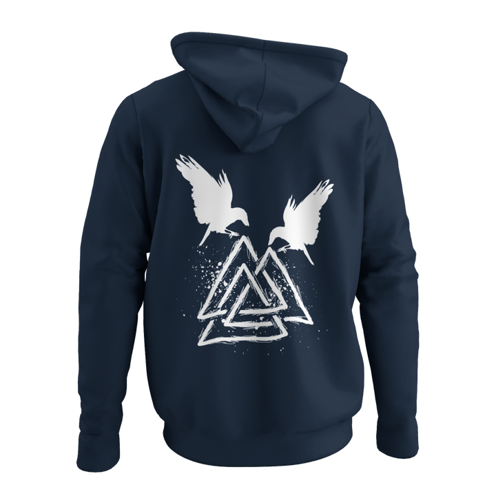 Raben Valknut   - Zip-Hoodie