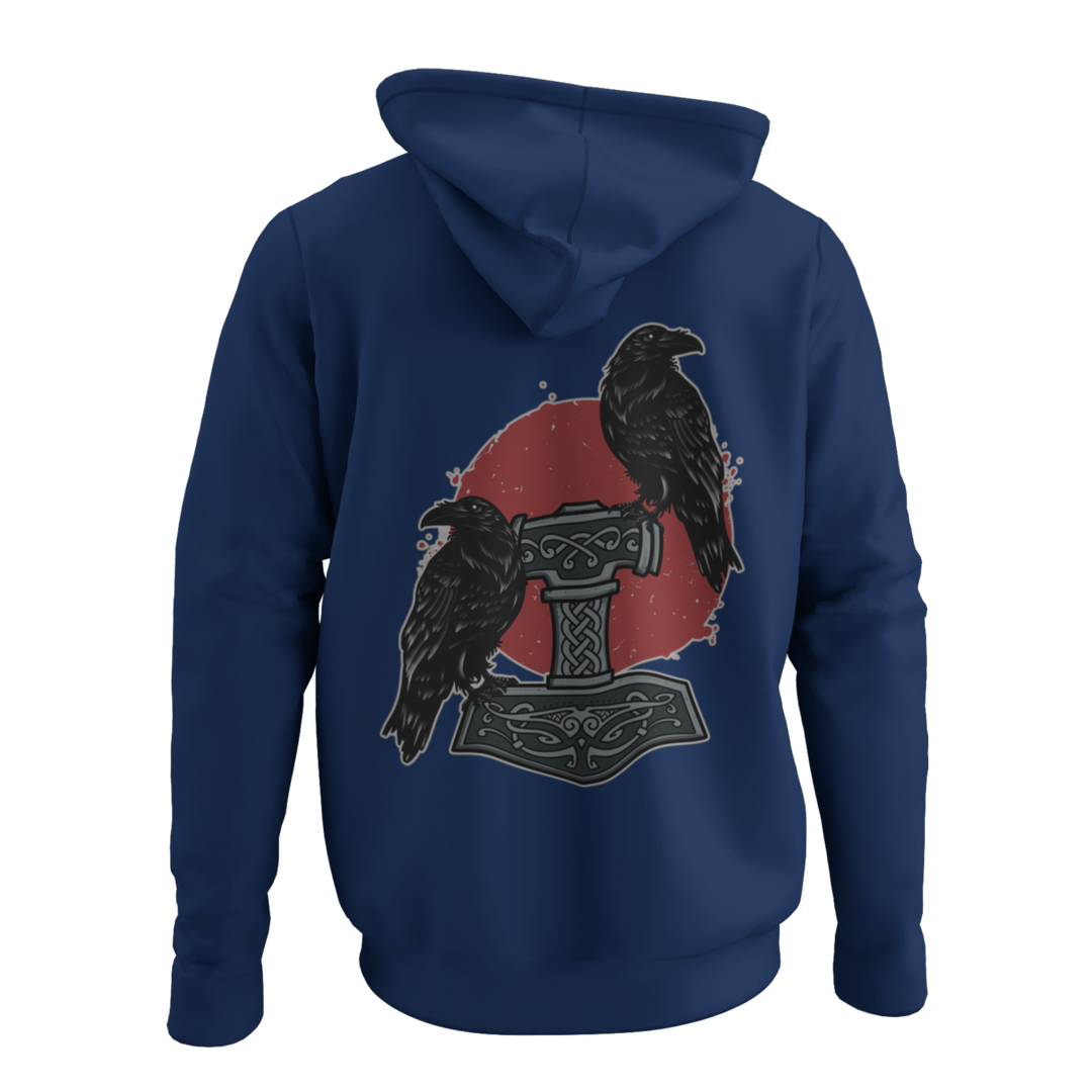 Hugin & Munin   - Zip-Hoodie