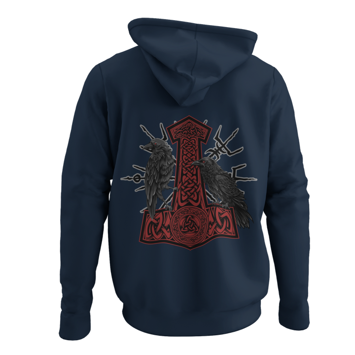 Mjölnir Raben   - Zip-Hoodie