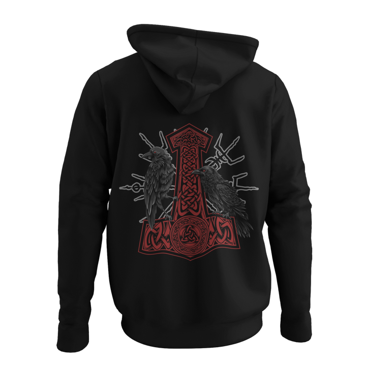 Mjölnir Raben   - Zip-Hoodie