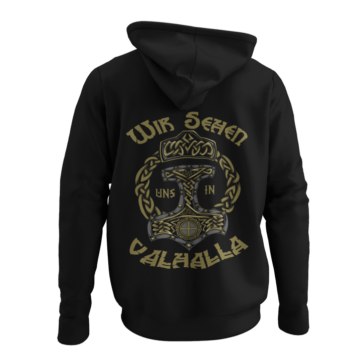 Wir sehen uns in Valhalla  - Zip-Hoodie