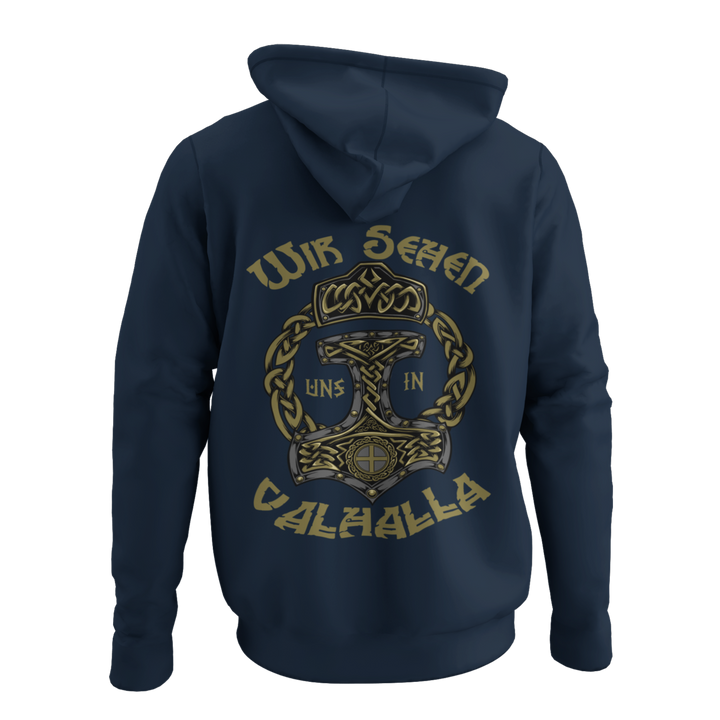 Wir sehen uns in Valhalla  - Zip-Hoodie