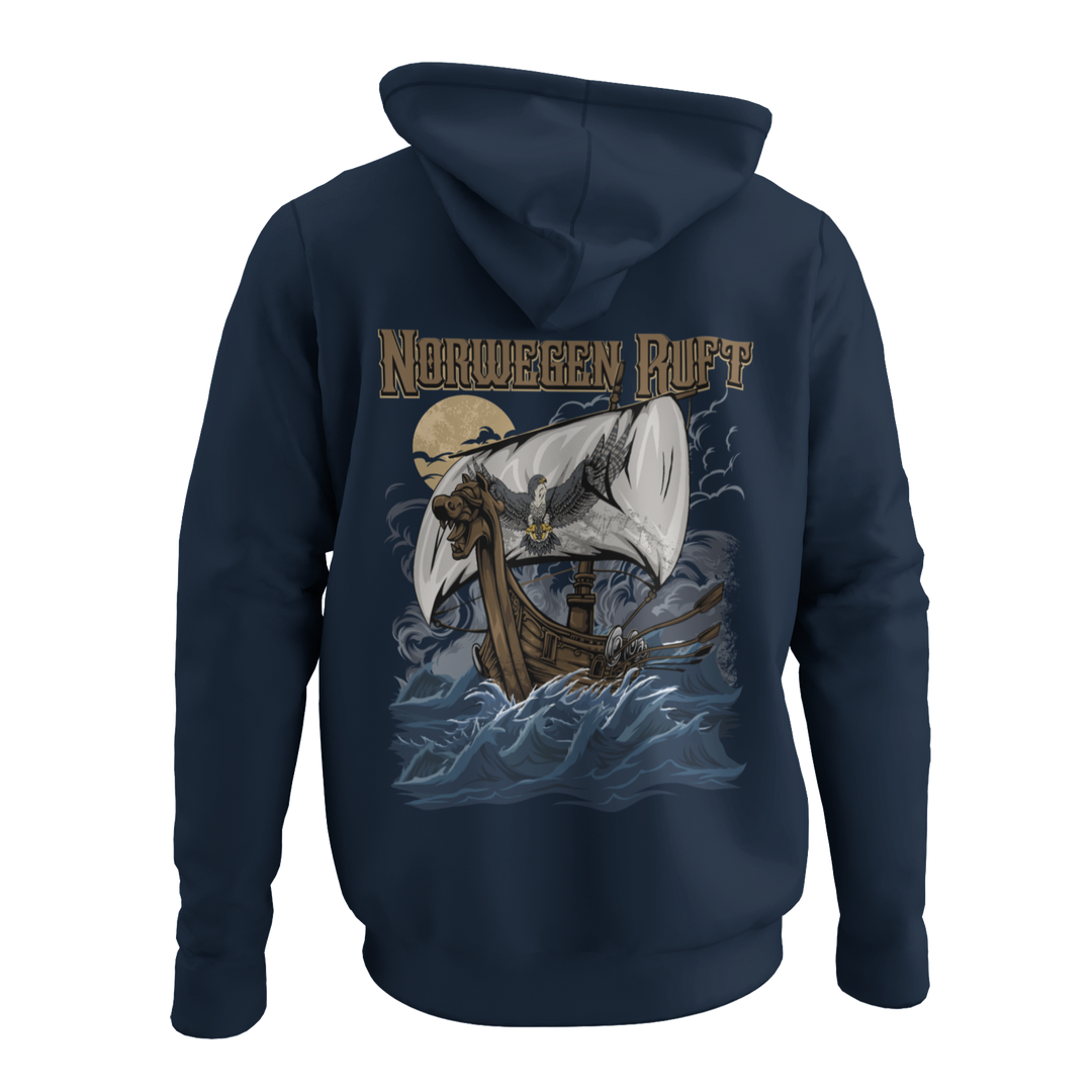 Norwegen Ruft  - Zip-Hoodie