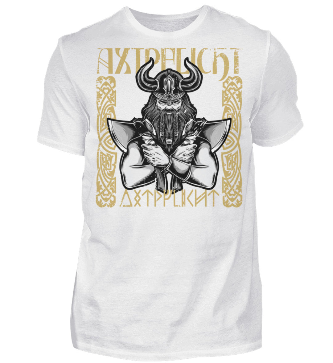 Axtpflicht schwarz  - Herren Shirt